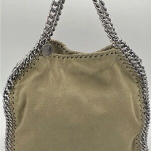 Stella McCartney Mini Falabella Beige Shoulder & Crossbody Chain Strap